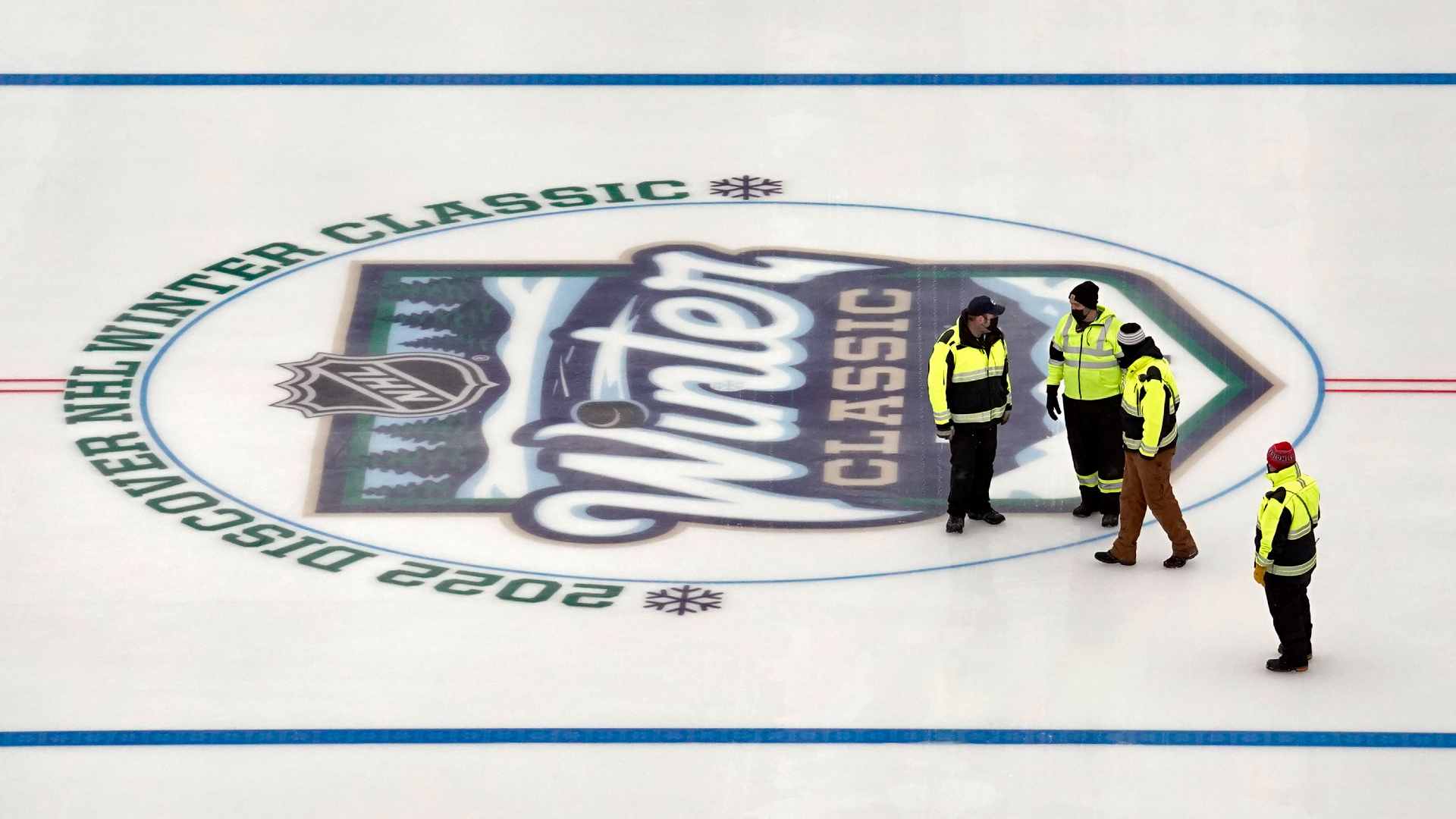 What Channel Is NHL Winter Classic On Today? Time, TV Schedule To Watch Wild Vs. Blues - Sporting News 2 Winter Classic logo 2022 GettyImages-ftr